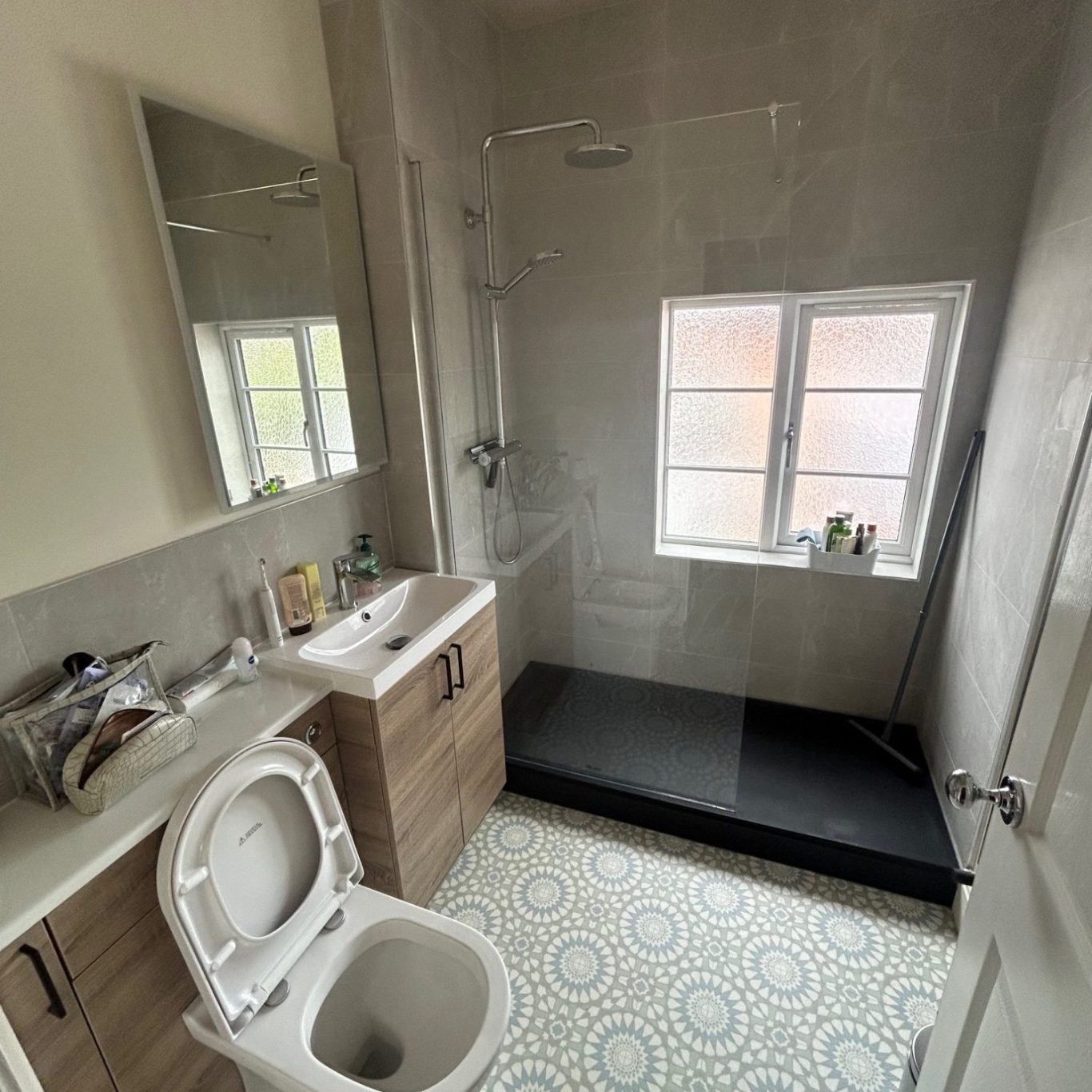 A recently completed bathroom created ly Local Plumber of Alcester